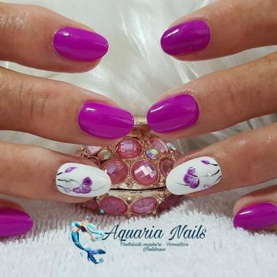 Pose extension gel ou résine acrylique taille S